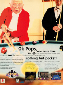 Backstreet Billiards - Advertisement Flyer - Front (United States) - 1638x2200