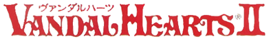 Vandal~Hearts II - Clear Logo (Japan) - 558x85