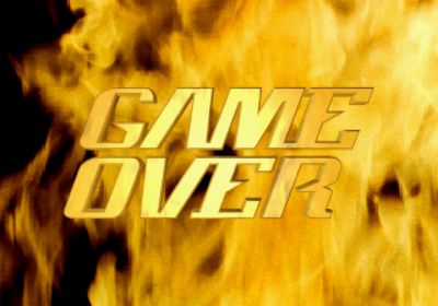 Solar Eclipse - Screenshot - Game Over (World) - 640x448