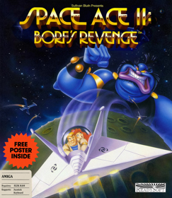 Space Ace II: Borf's Revenge - Box - Front - Reconstructed (United States) - 2601x3000