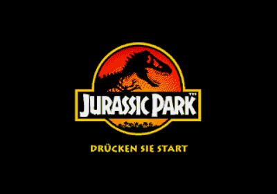 Jurassic Park - Screenshot - Game Title (Germany) - 640x448