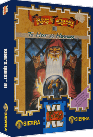King's Quest III: To Heir is Human - Box - 3D (United Kingdom) - 850x1244