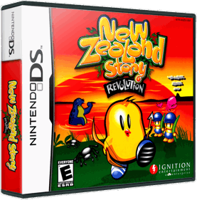 New Zealand Story Revolution - Box - 3D (North America) - 868x880
