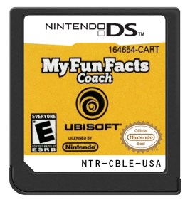 My Fun Facts Coach: Facts for Your Daily Life - Cart - Front (North America) - 571x600