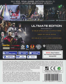 Injustice: Gods Among Us: Ultimate Edition - Box - Back (Germany) - 600x762