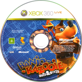 Banjo-Kazooie: Nuts & Bolts - Disc (Oceania) - 777x781