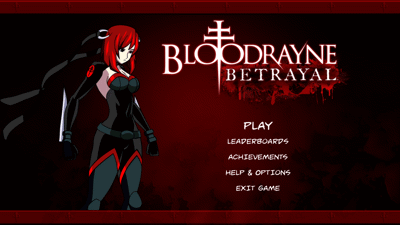 BloodRayne: Betrayal - Screenshot - Game Select (World) - 1280x720