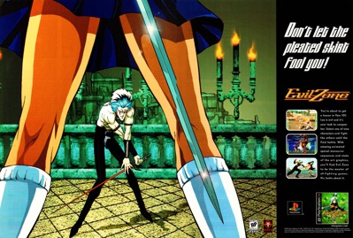 Evil Zone - Advertisement Flyer - Front (North America) - 2445x1650