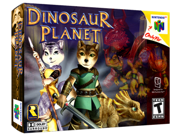Dinosaur Planet - Box - 3D (World) - 1024x768