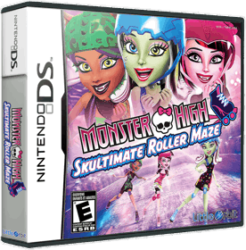 Monster High: Skultimate Roller Maze - Box - 3D (North America) - 868x881