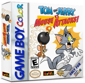 Tom and Jerry in Mouse Attacks - Box - 3D (North America) - 1016x998