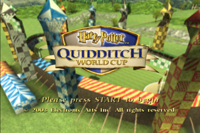 Harry Potter: Quidditch World Cup - Screenshot - Game Title (World) - 720x480