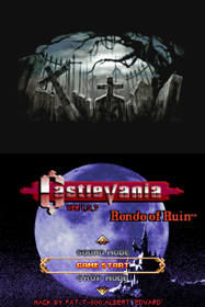 Castlevania: Rondo of Ruin - Screenshot - Game Title (World) - 720x1080