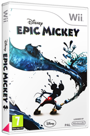 Disney Epic Mickey - Box - 3D (Europe) - 548x826