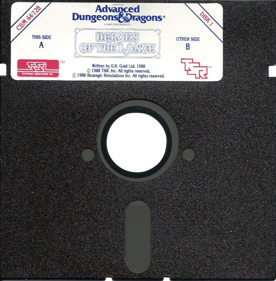 Advanced Dungeons & Dragons: Heroes of the Lance - Disc (Europe) - 655x666