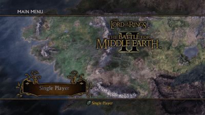 The Lord of the Rings: The Battle for Middle-Earth II - Screenshot - Game Select (World) - 1280x720