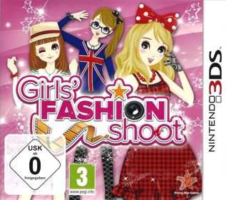 Girls' Fashion Shoot - Box - Front (Germany) - 1416x1254
