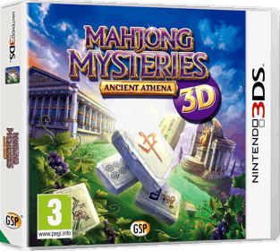Mahjong Mysteries: Ancient Athena 3D - Box - 3D (Europe) - 1488x1333