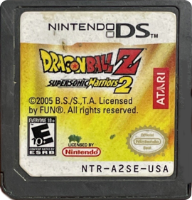 Dragon Ball Z: Supersonic Warriors 2 - Cart - Front (North America) - 802x834