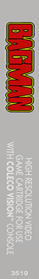Bagman - Box - Spine (World) - 95x680