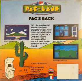 Pac-Land - Box - Back (Europe) - 1002x989