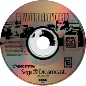 F1 World Grand Prix - Disc (North America) - 1000x1000
