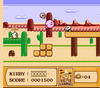 Kirby's Halloween Adventure - Screenshot - Gameplay (World) - 256x224