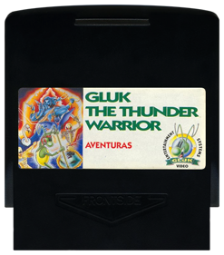 Gluk the Thunder Warrior - Cart - Front (Spain) - 440x500
