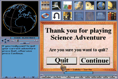 Isaac Asimov's Science Adventure - Screenshot - Gameplay (United States) - 720x480