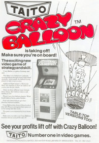 Crazy Balloon - Advertisement Flyer - Front (North America) - 850x1223