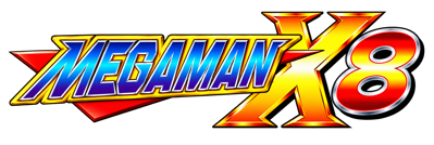 Mega Man X8 - Clear Logo (United States) - 2164x727