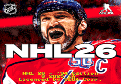 NHL 26: '94 Edition - Screenshot - Game Title (World) - 639x447