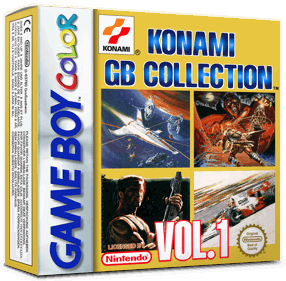 Konami GB Collection: Vol.1 - Box - 3D (Europe) - 1016x998