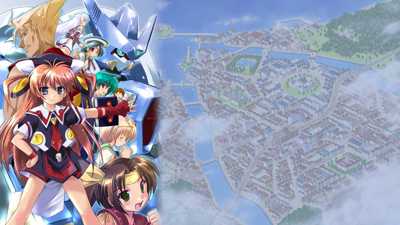 Akatsuki no Amaneka to Aoi Kyojin - Fanart - Background (World) - 1280x720