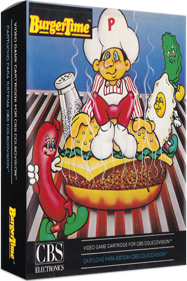 BurgerTime - Box - 3D (Spain) - 439x659