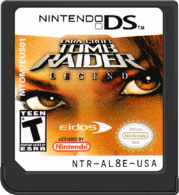 Tomb Raider: Legend - Cart - Front (North America) - 517x564