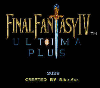 Final Fantasy IV: Ultima Plus - Screenshot - Game Title (World) - 1024x896