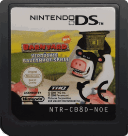 Back at the Barnyard: Slop Bucket Games - Cart - Front (Germany) - 1427x1517