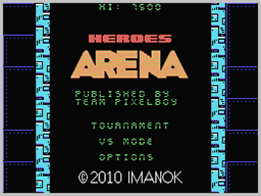 Heroes Arena - Screenshot - Game Title (World) - 256x192
