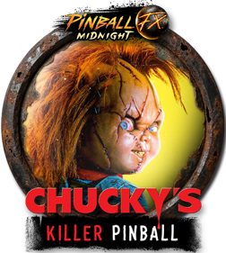 Chucky's Killer Pinball - Fanart - Cart - Front (World) - 437x487