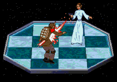 The Software Toolworks' Star Wars Chess - Screenshot - Gameplay (World) - 640x448