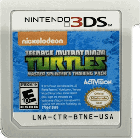 Teenage Mutant Ninja Turtles: Master Splinters Training Pack - Cart - Front (North America) - 905x892