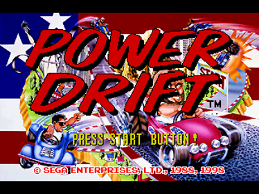 Sega Ages: Power Drift - Screenshot - Game Title (Japan) - 320x240