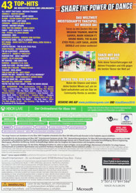 Just Dance 2016 - Box - Back (Germany) - 600x850
