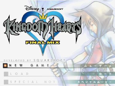 Kingdom Hearts: Final Mix - Screenshot - Game Title (Japan) - 597x448