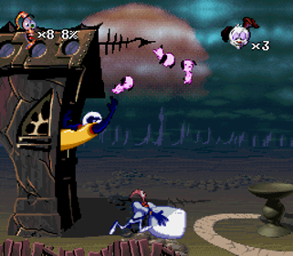 Earthworm Jim 2 - Screenshot - Gameplay (World) - 256x224