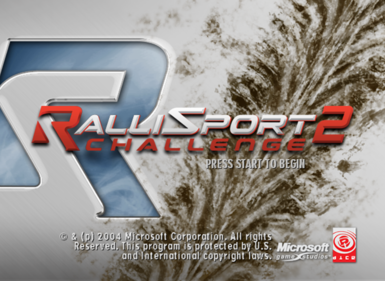 RalliSport Challenge 2 - Screenshot - Game Title (North America) - 2234x1628