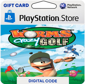 Worms: Crazy Golf - Fanart - Disc (World) - 990x985