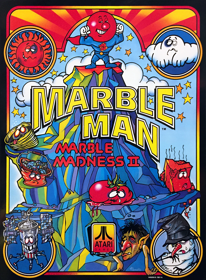 Marble Man: Marble Madness II - Arcade - Cabinet (United States) - 2254x3069
