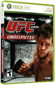 UFC 2009 Undisputed - Box - 3D (North America) - 567x878